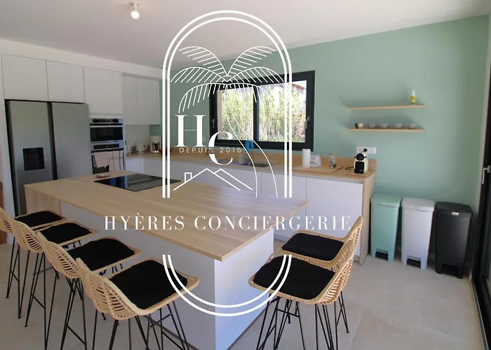 Moderne Giens Proche Piscine Climatisation Wifi By Hc *