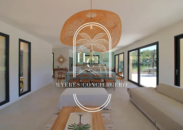 Moderne Giens Proche Piscine Climatisation Wifi By Hc * Hyeres