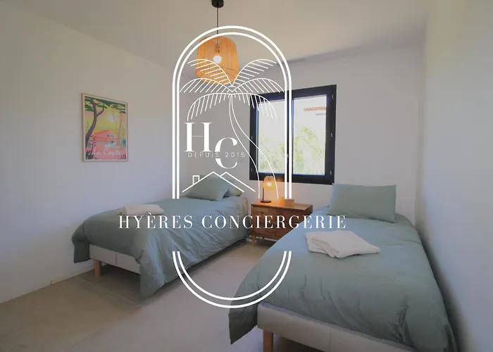 Villa Moderne Giens Proche Piscine Climatisation Wifi By Hc