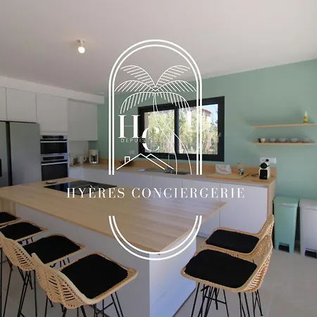 וילה Moderne Giens Proche Piscine Climatisation Wifi By Hc