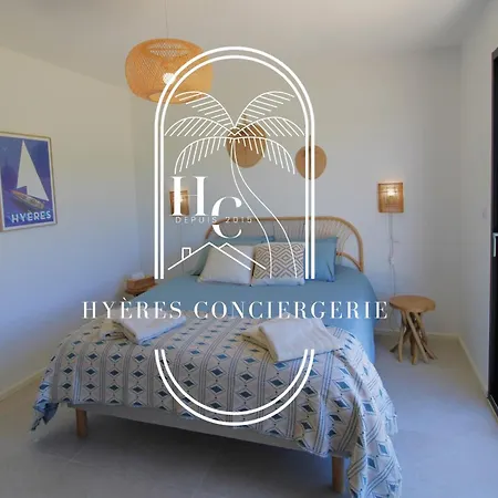 Moderne Giens Proche Piscine Climatisation Wifi By Hc ヴィラ *