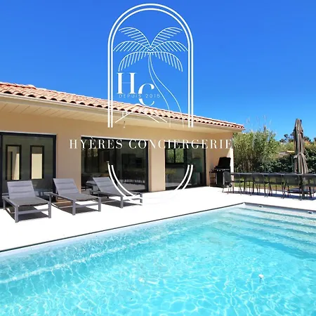 Moderne Giens Proche Piscine Climatisation Wifi By Hc ヴィラ *