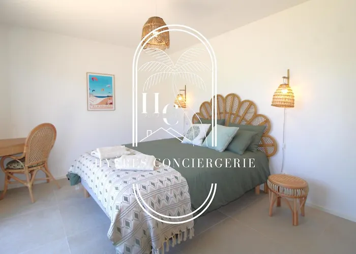 Moderne Giens Proche Piscine Climatisation Wifi By Hc Villa