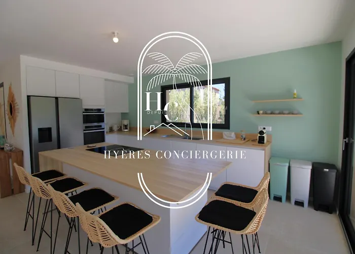 Villa Moderne Giens Proche Piscine Climatisation Wifi By Hc