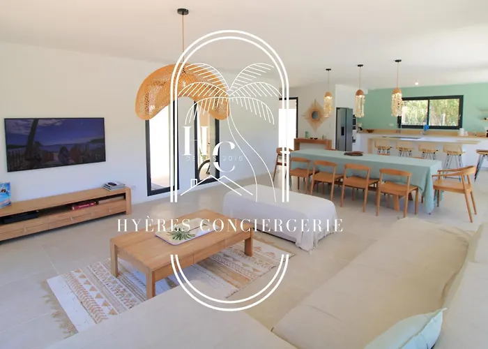 Moderne Giens Proche Piscine Climatisation Wifi By Hc Villa