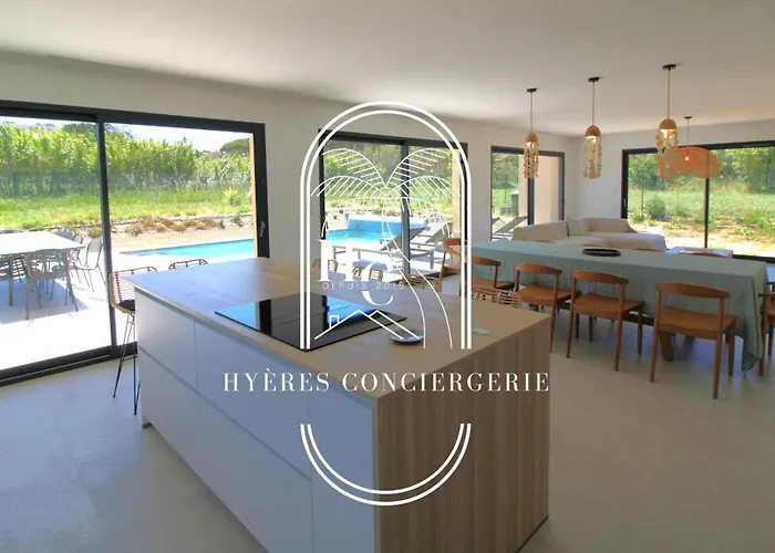 Moderne Giens Proche Piscine Climatisation Wifi By Hc Villa Hyères