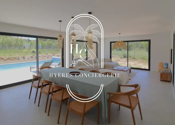 Villa Moderne Giens Proche Piscine Climatisation Wifi By Hc Hyères